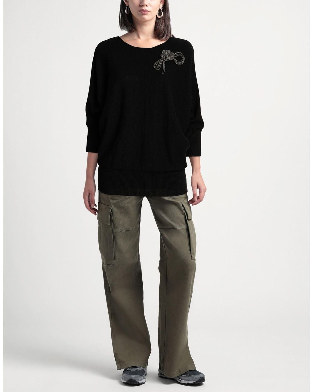 Pullover Clips de color Black