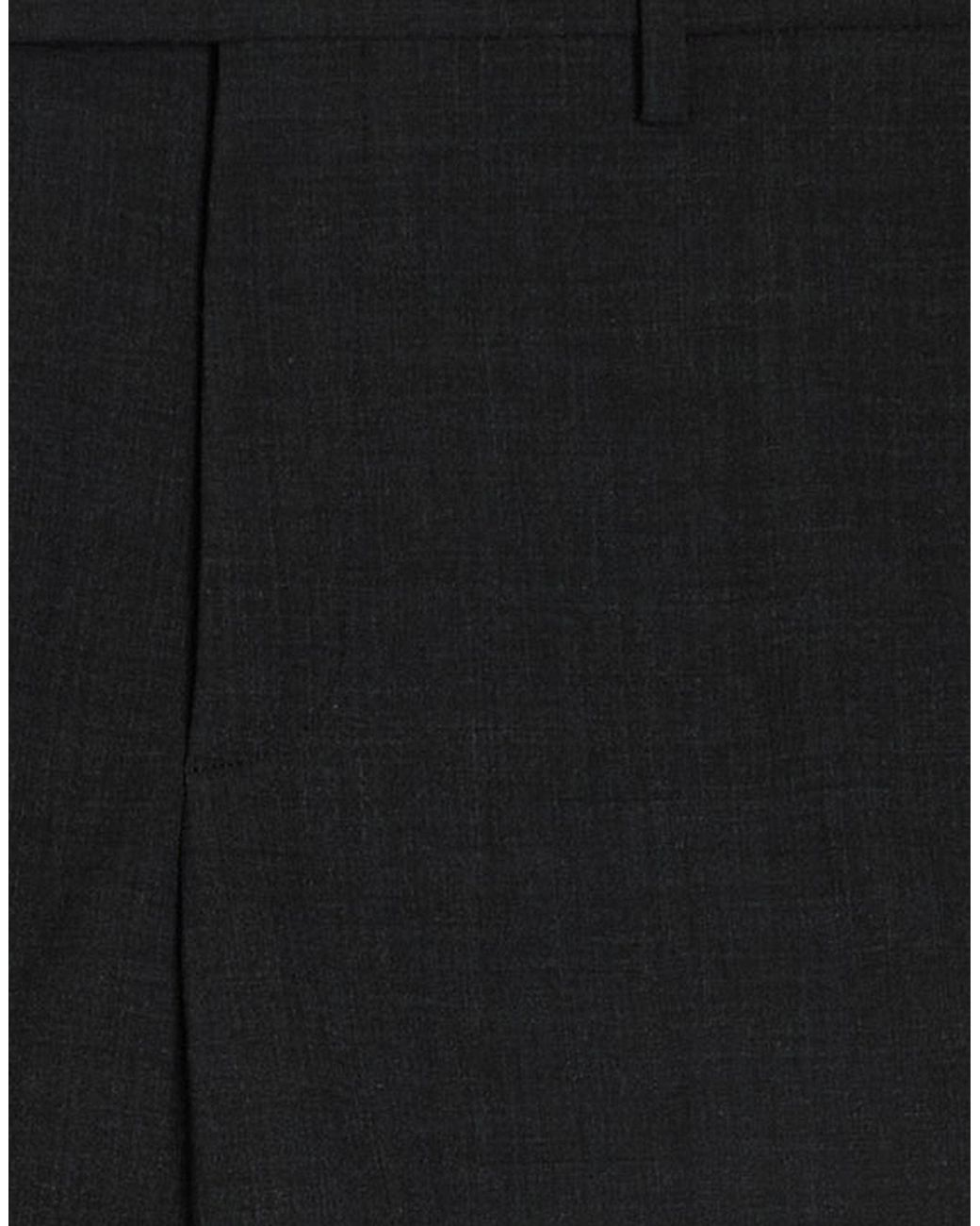 Neil Barrett Gray Charcoal Pants Polyester, Wool, Elastane for men