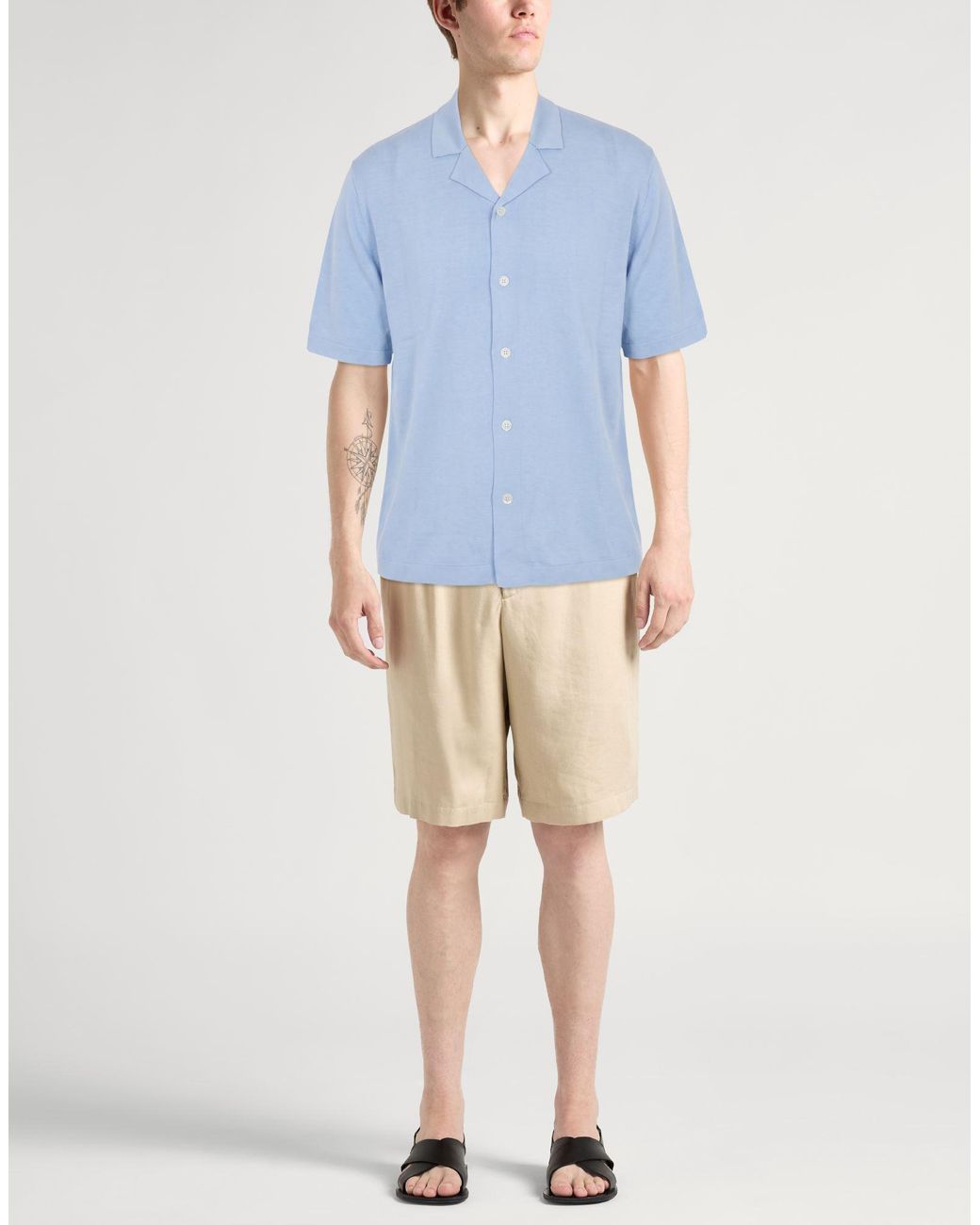 Aspesi Blue Shirt for men