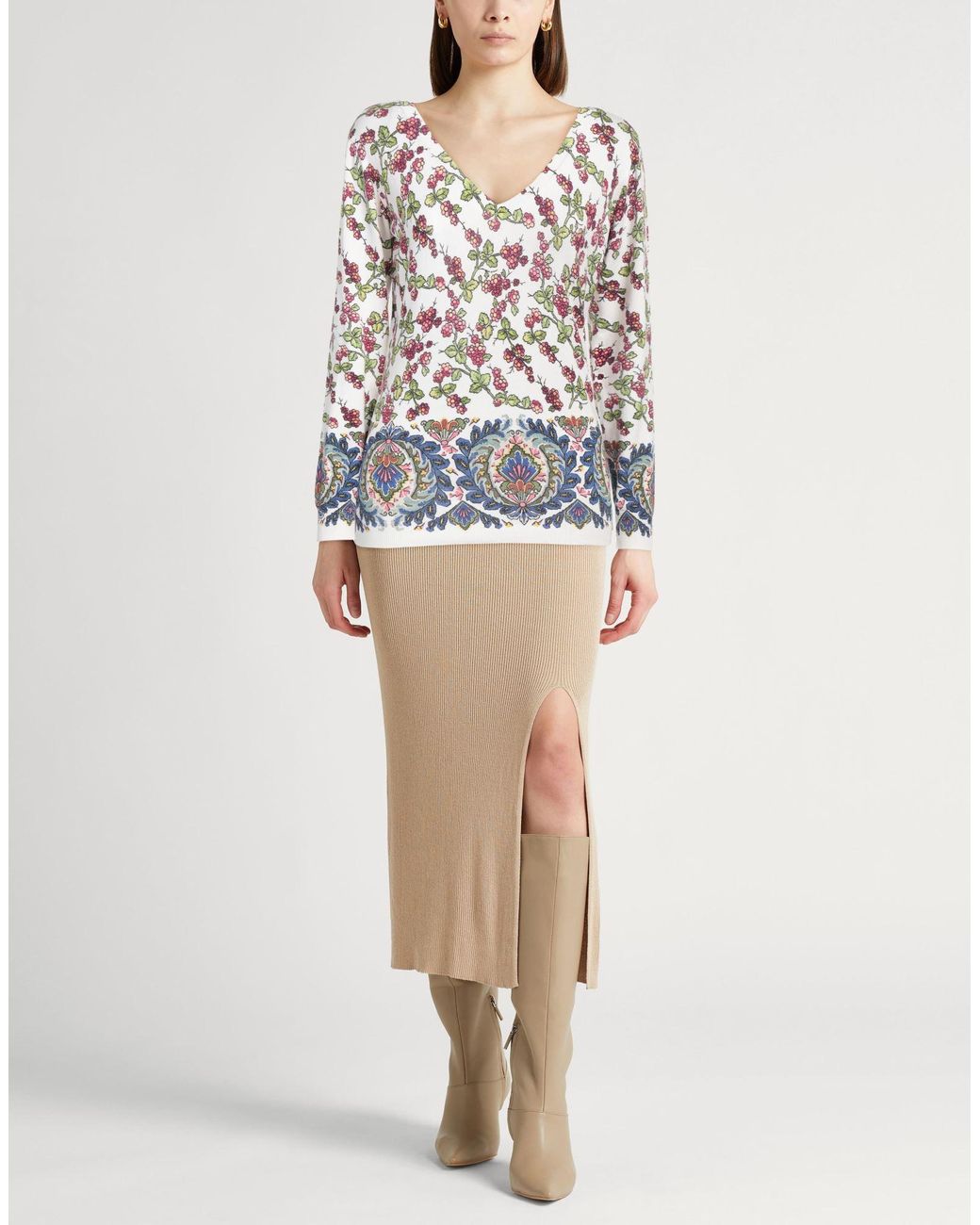 Etro White Pullover