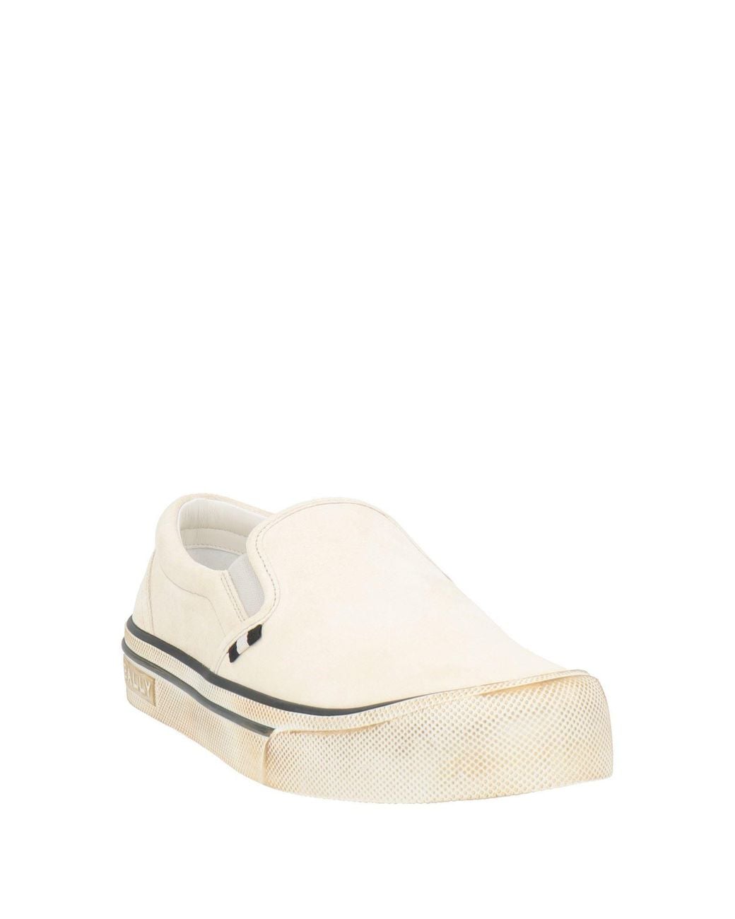 Bally Natural Cream Sneakers Calfskin for men