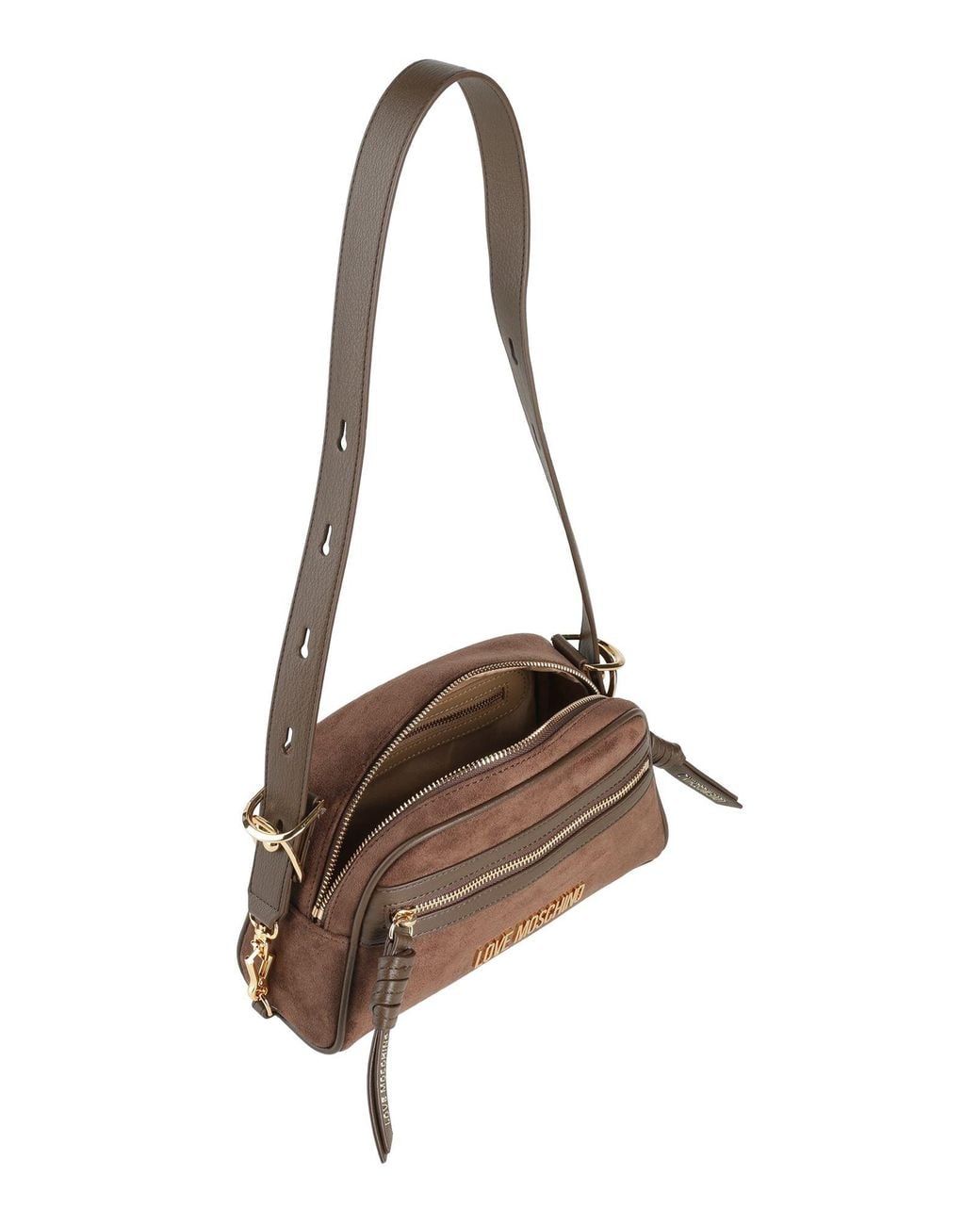 Love Moschino Brown Shoulder Bags