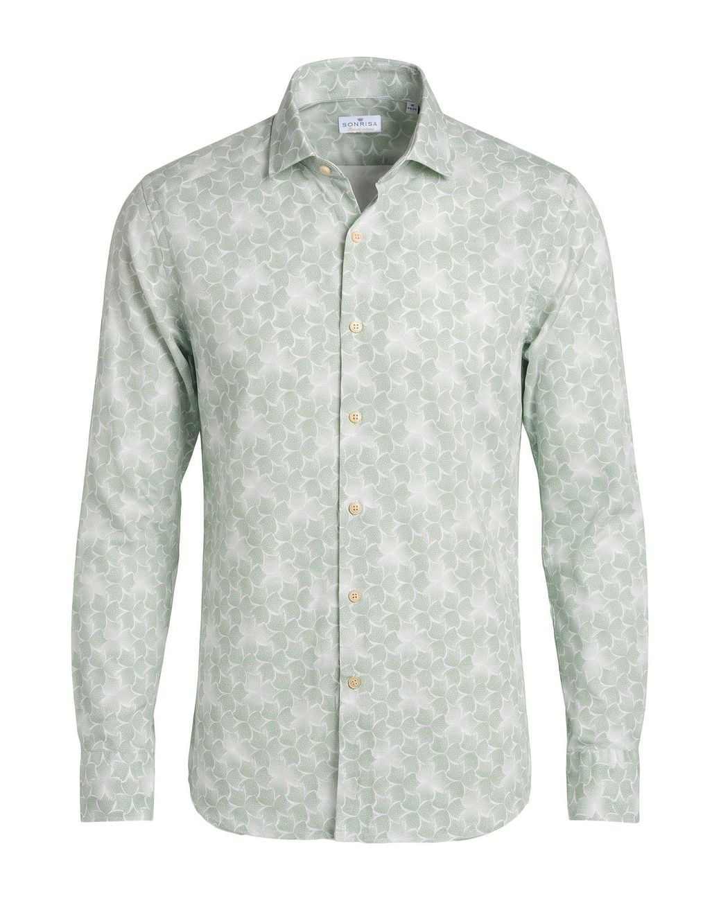 Sonrisa Gray Light Shirt Cotton for men