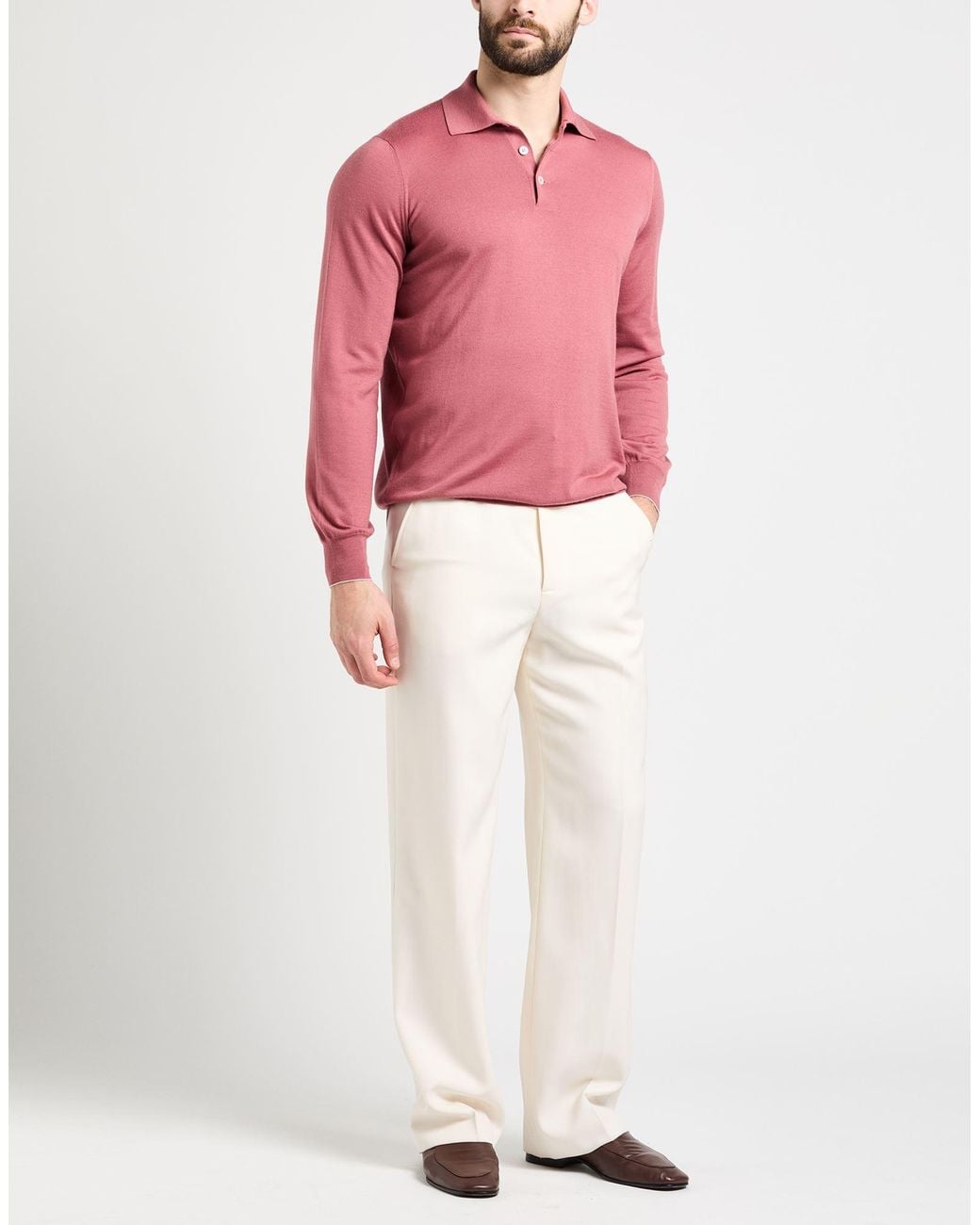 Brunello Cucinelli Pullover in Pink für Herren