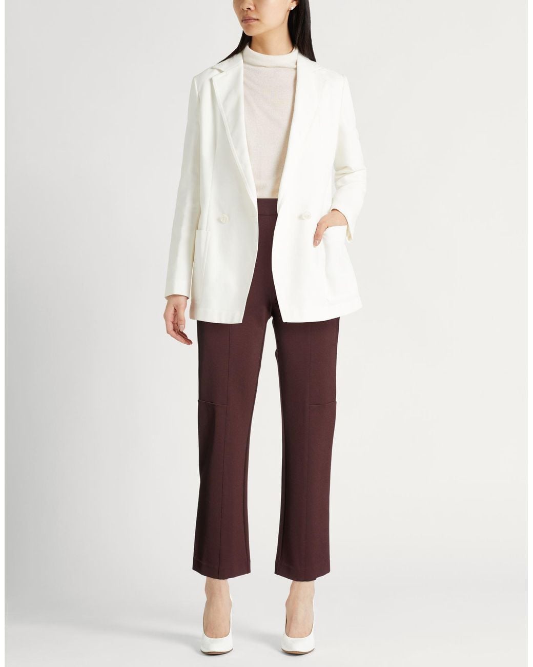 Max Mara Purple Trouser
