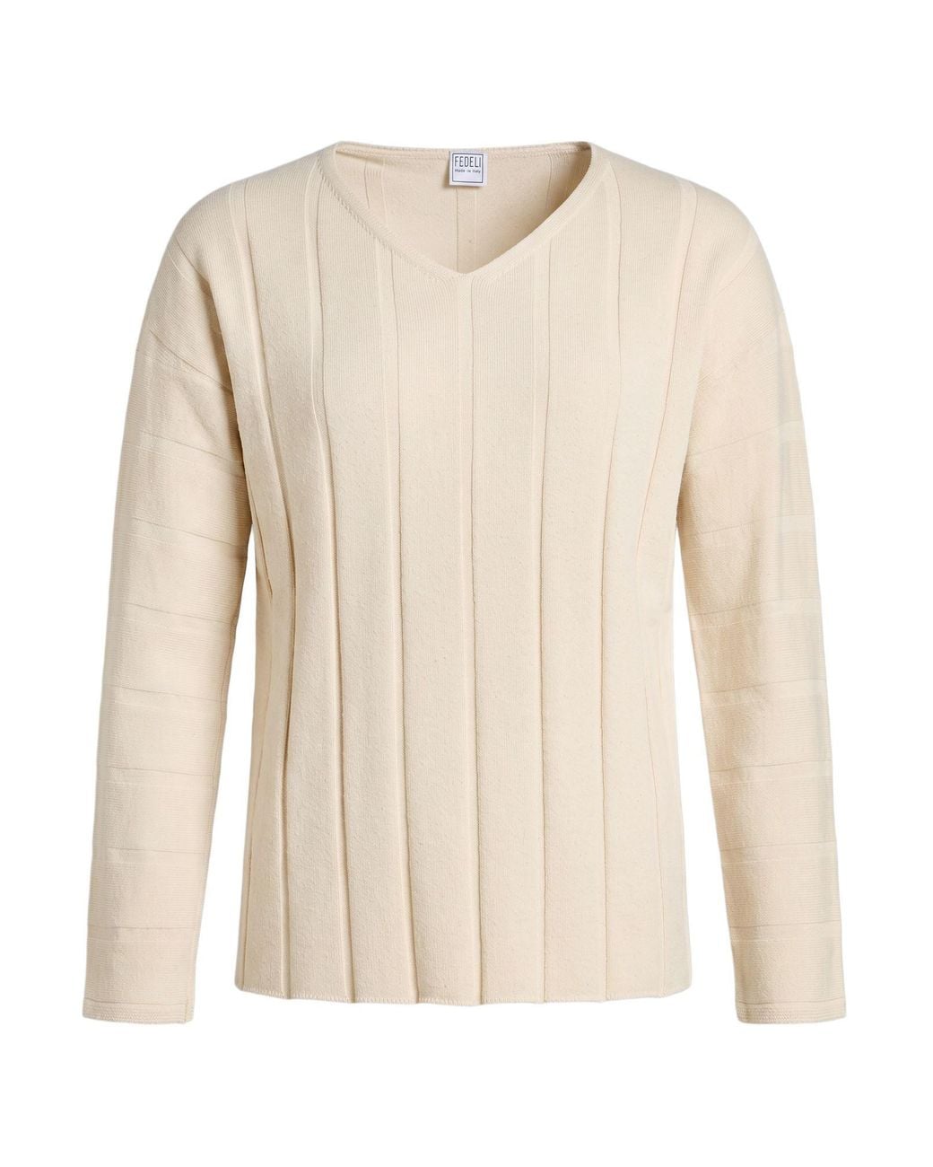 Fedeli Natural Sweater Silk, Polyester