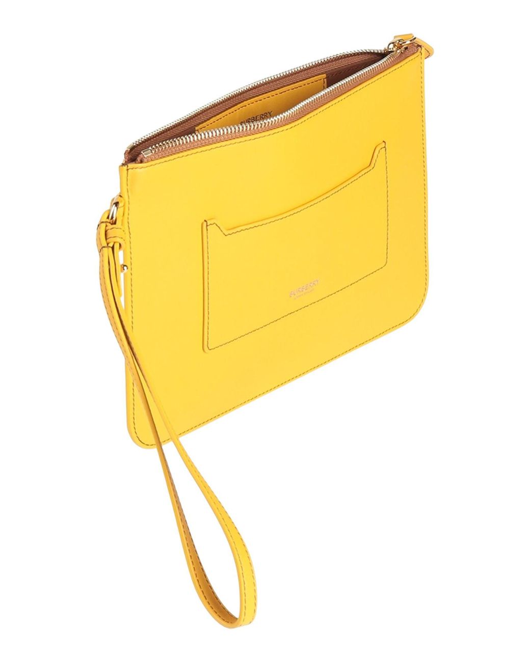 Burberry Yellow Clutches for men