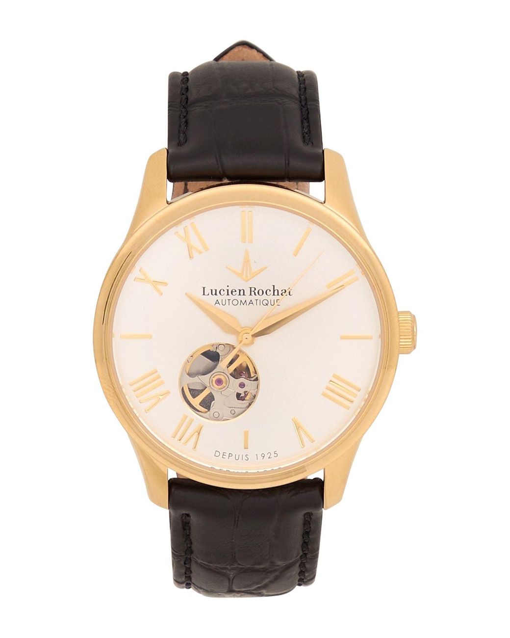 Lucien Rochat Black Wrist Watch for men