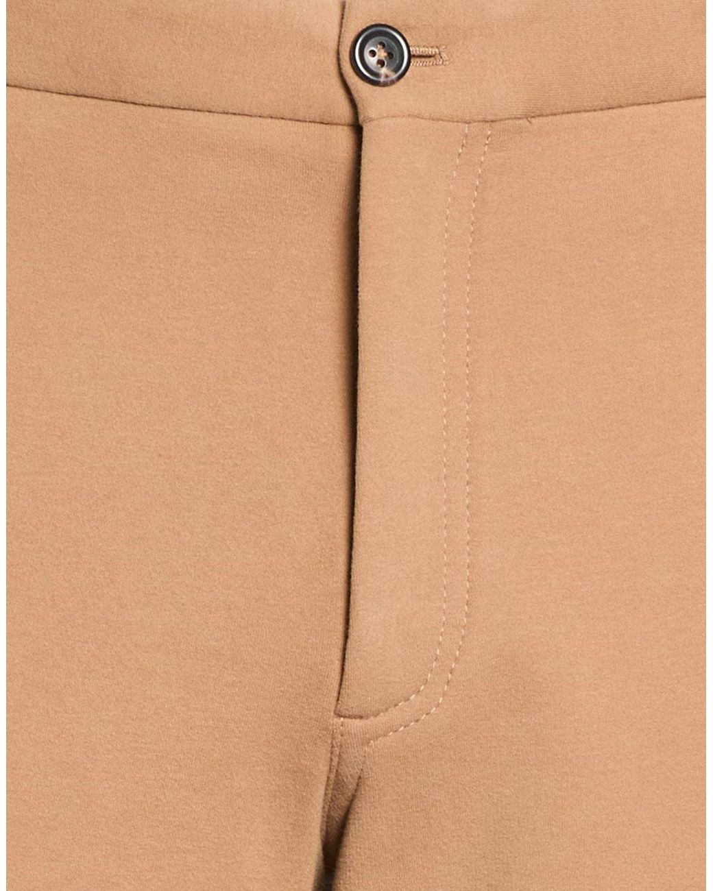 Circolo 1901 Natural Sand Pants Cotton, Elastane for men