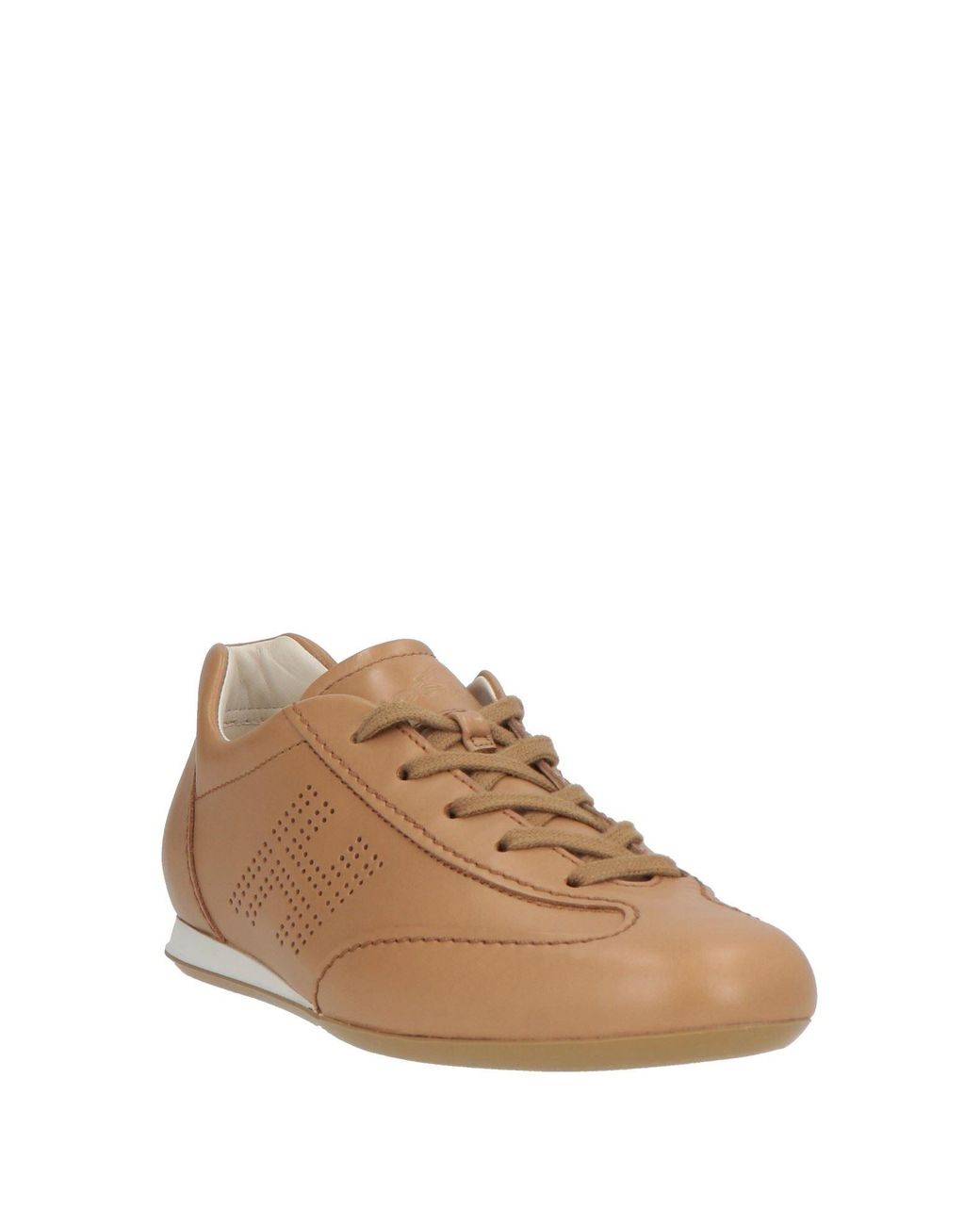 Hogan Brown Sneakers Leather