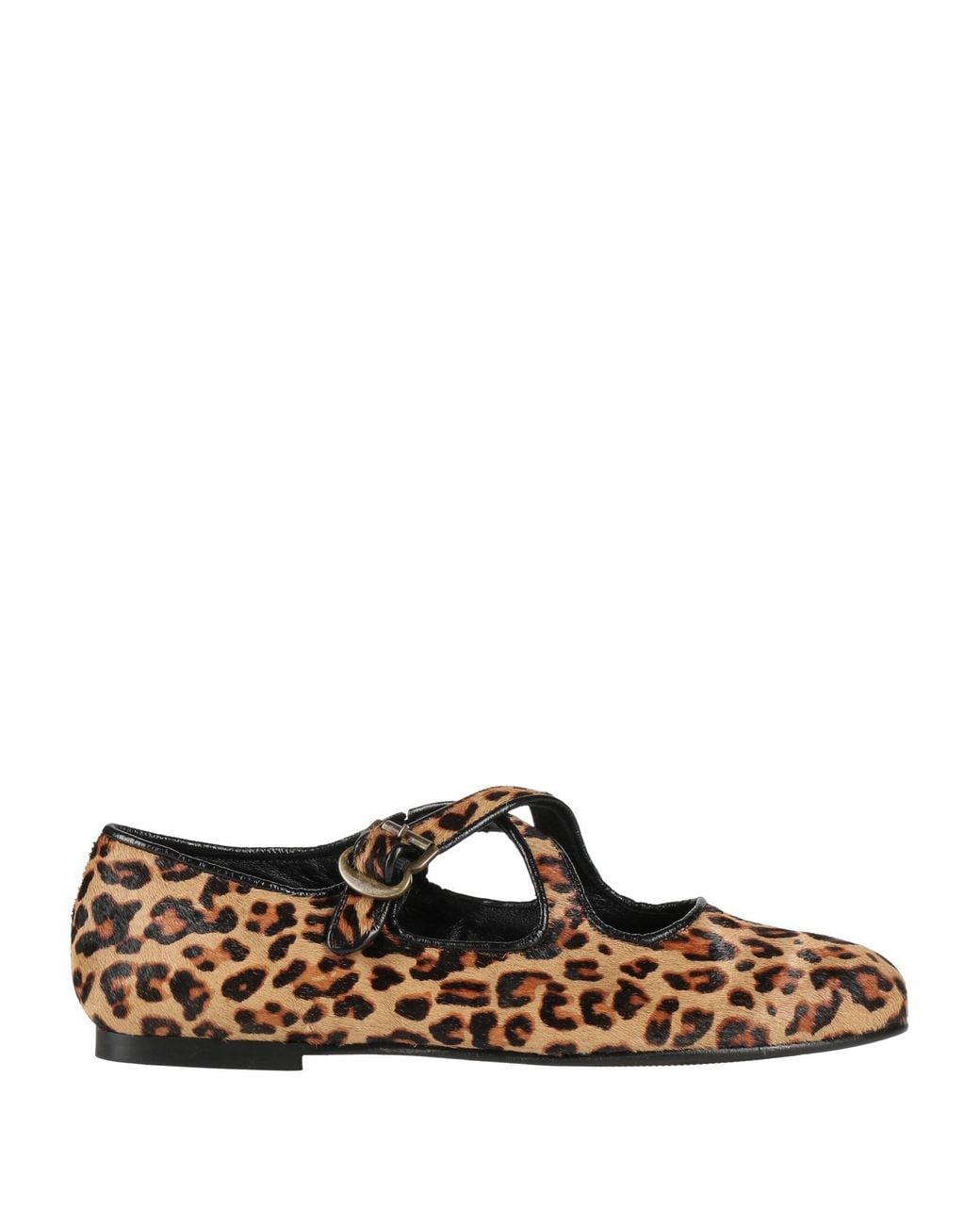 Nila & Nila White Ballet Flats Leather