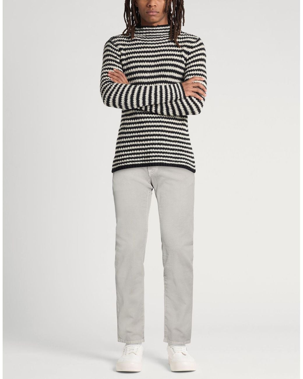 Jacob Cohen Gray Pants for men