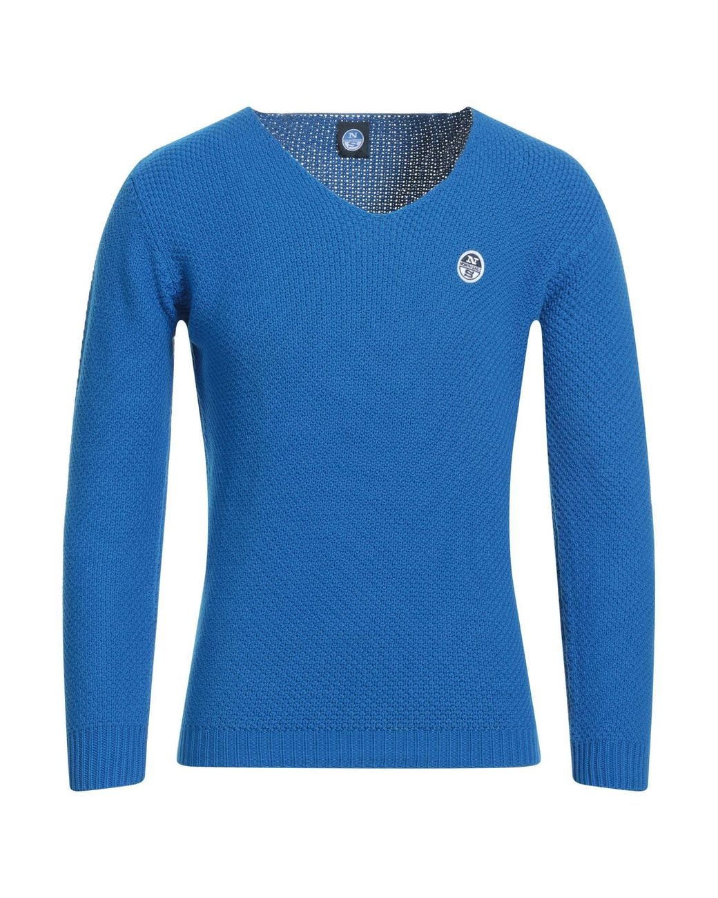 North Sails Blue Sweater Cotton for men