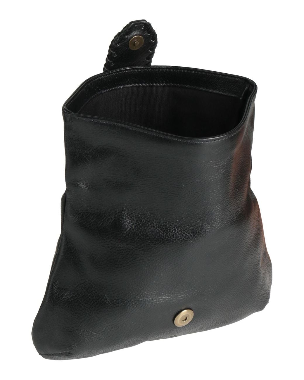 Il Bisonte Black Clutch Leather