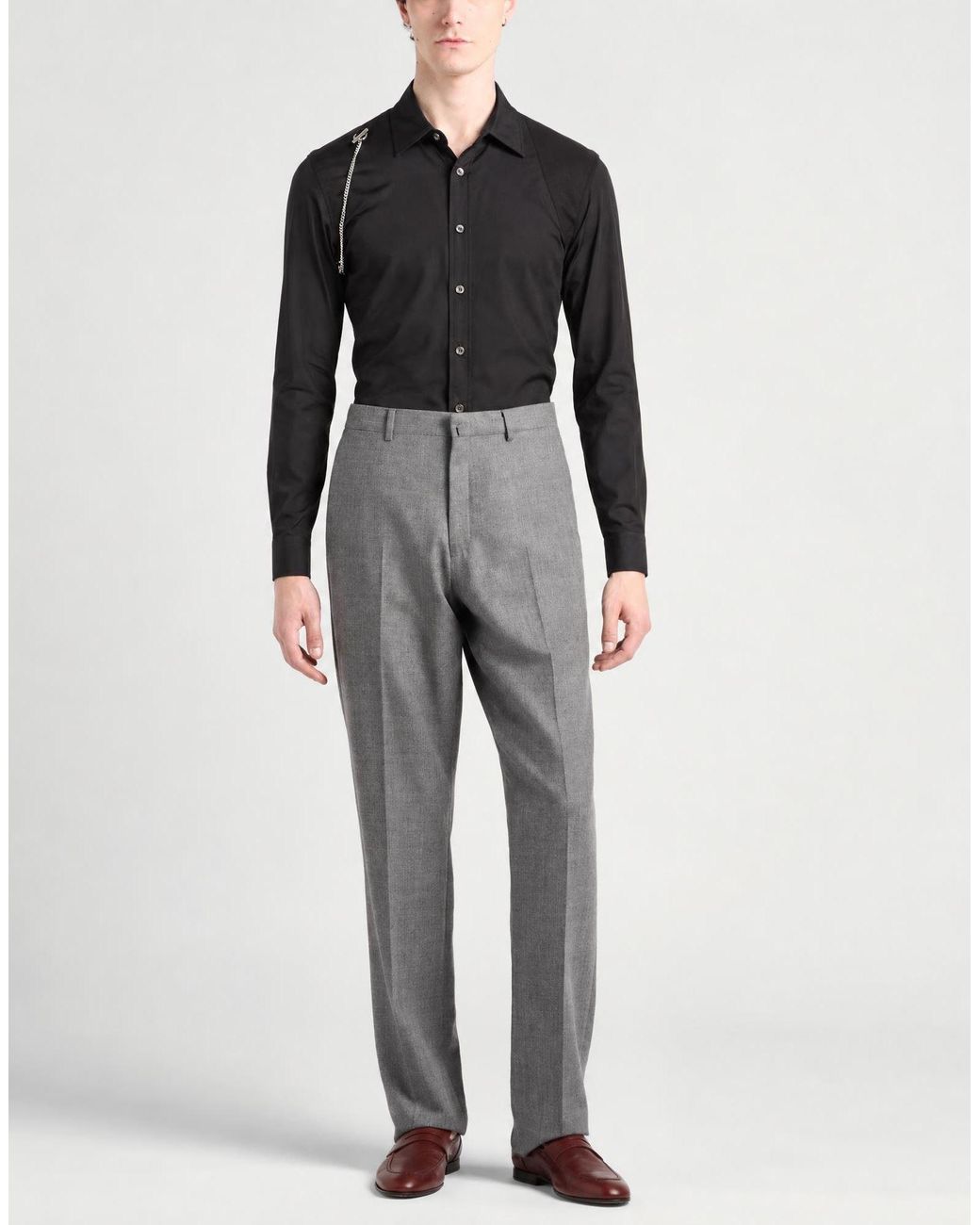 McQueen Black Shirt for men