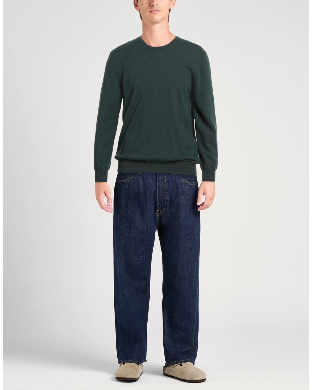 Pullover Kangra de hombre de color Green