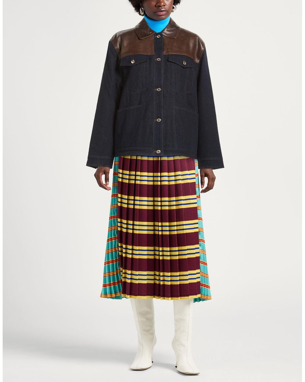 Sandro Black Denim Outerwear