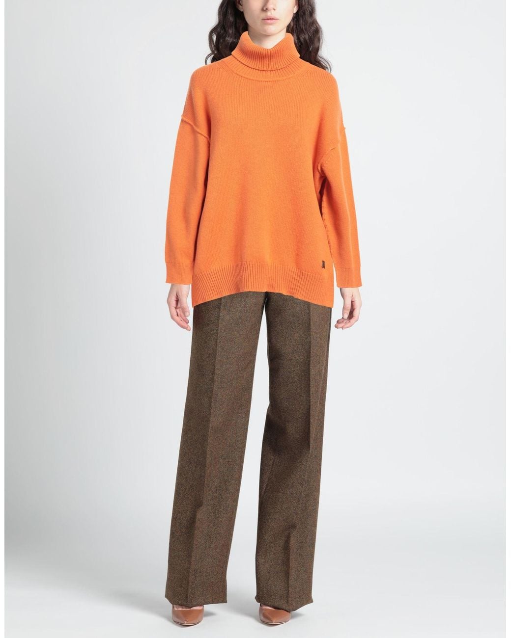 DSquared² Orange Rollkragenpullover