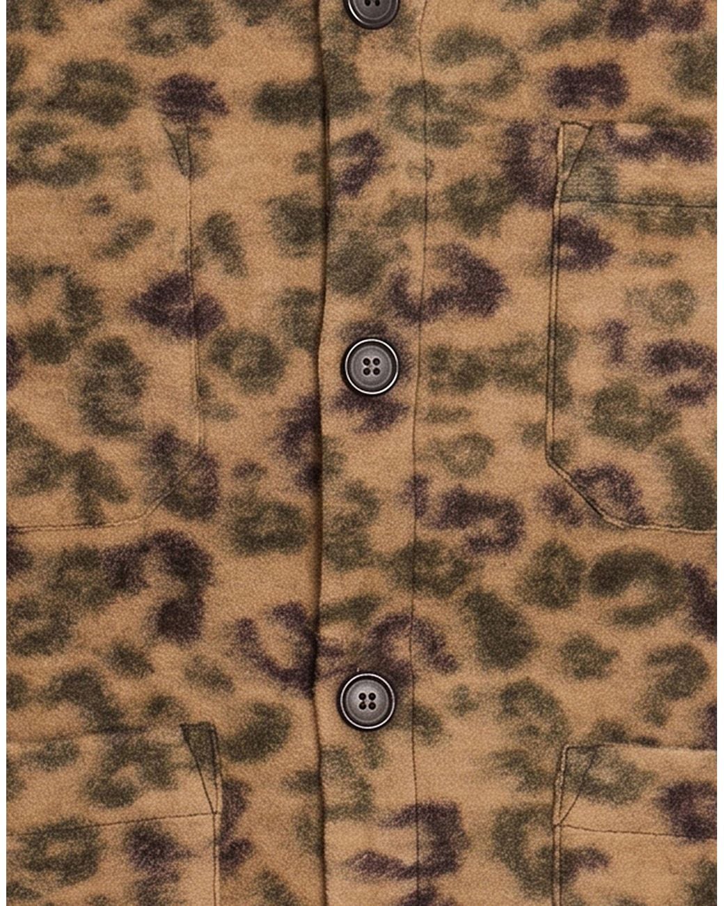 Universal Works Brown Jacket Wool, Recycled Polyester for men
