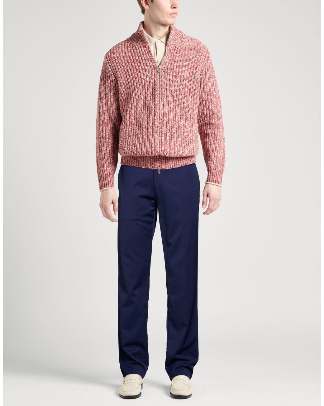 Lardini Blue Pants Wool, Elastane for men