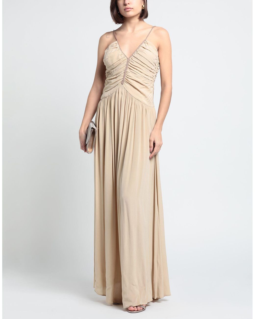 Twinset Natural Maxi Dress