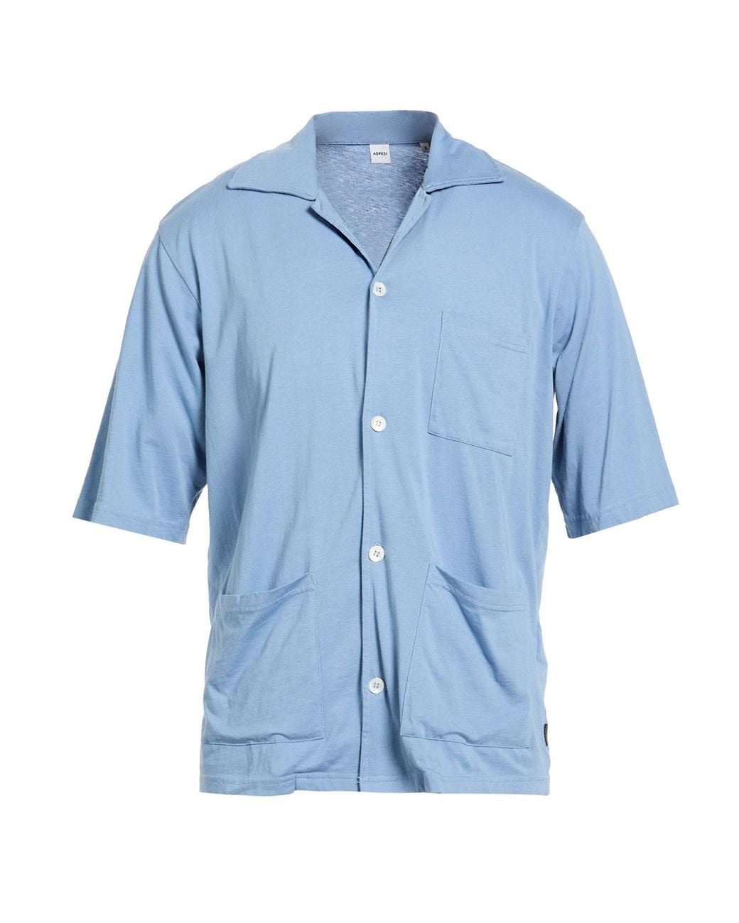 Aspesi Blue Shirt for men