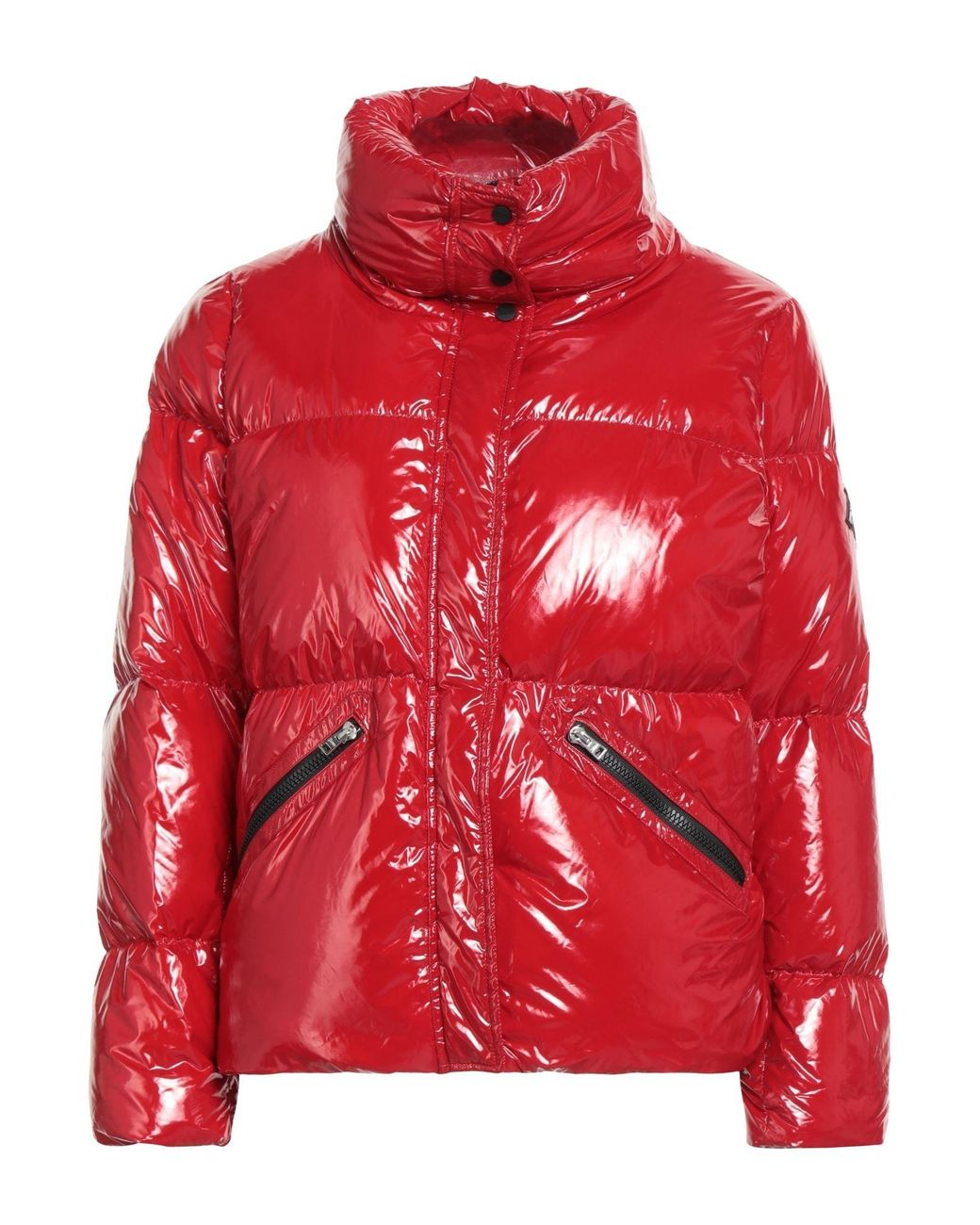 Herno Red Puffer Polyamide, Polyurethane