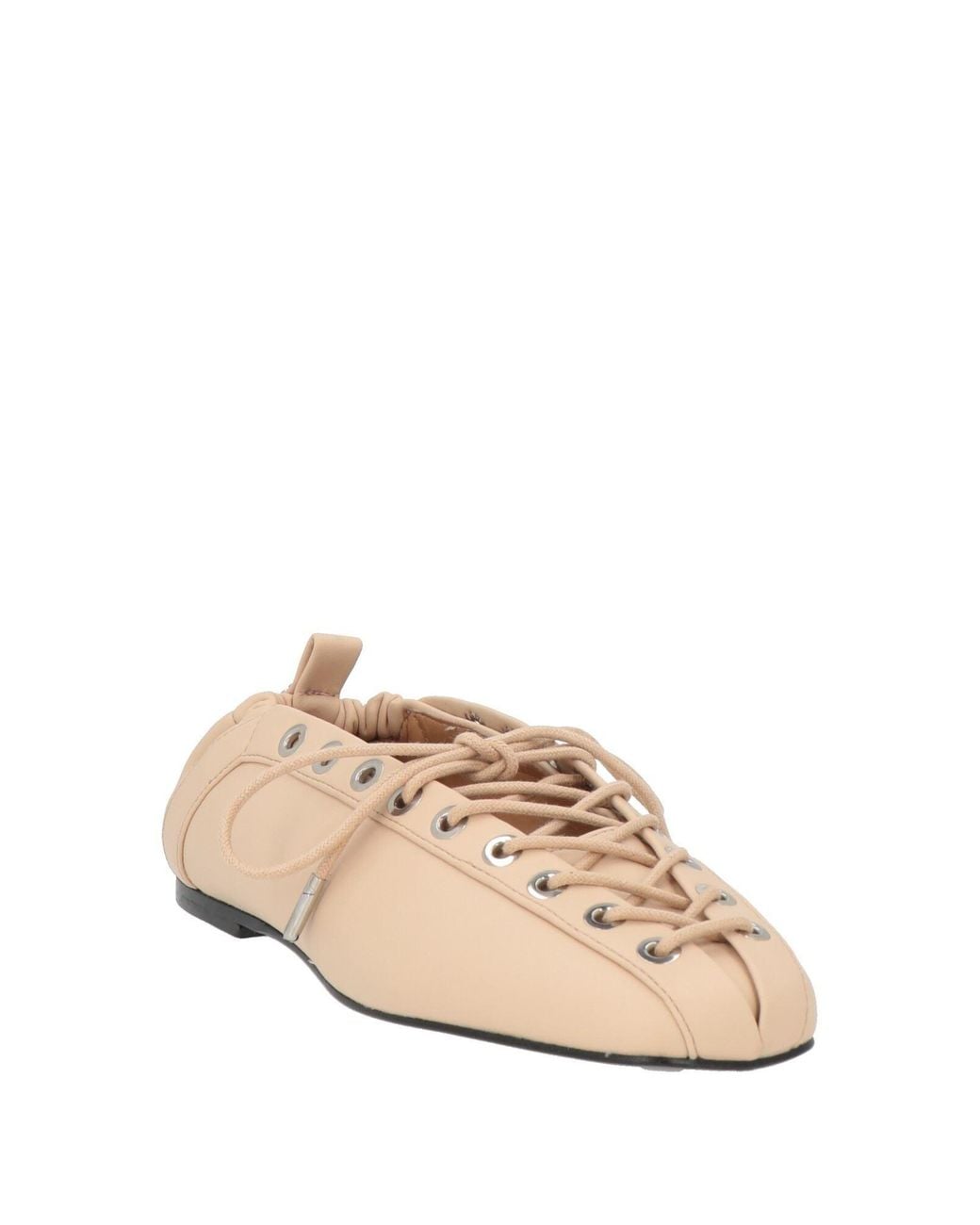 Ganni Natural Ballet Flats