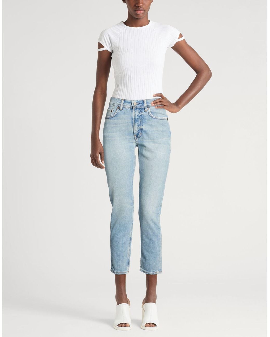 Acne Blue Jeans Cotton, Elastane
