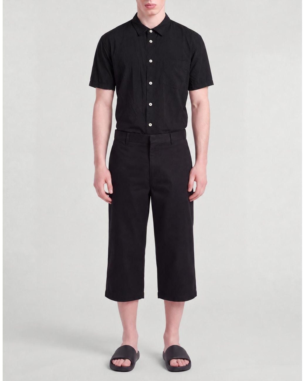 Comme des Garçons Black Shirt Polyester for men