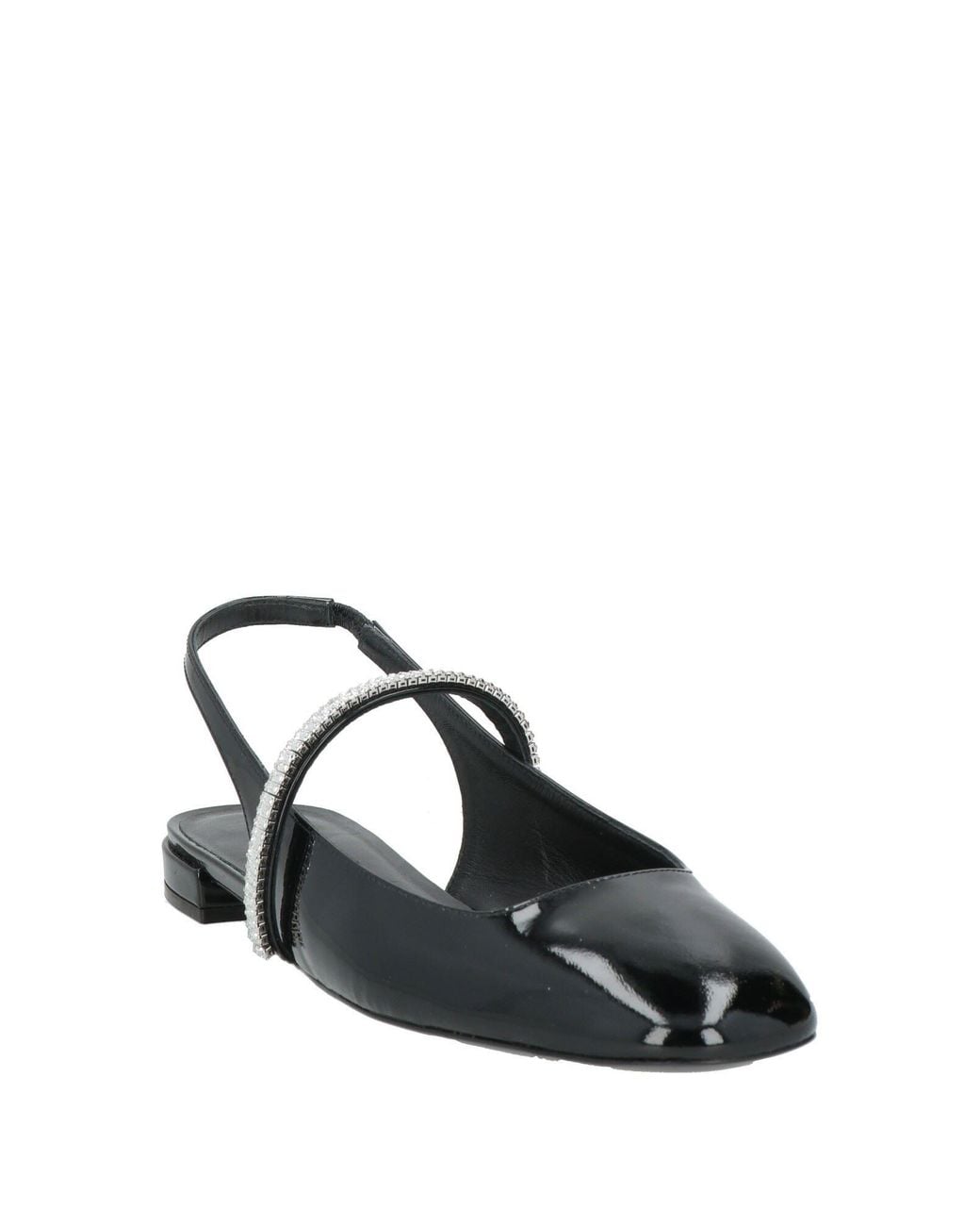 Stuart Weitzman Black Ballet Flats Leather