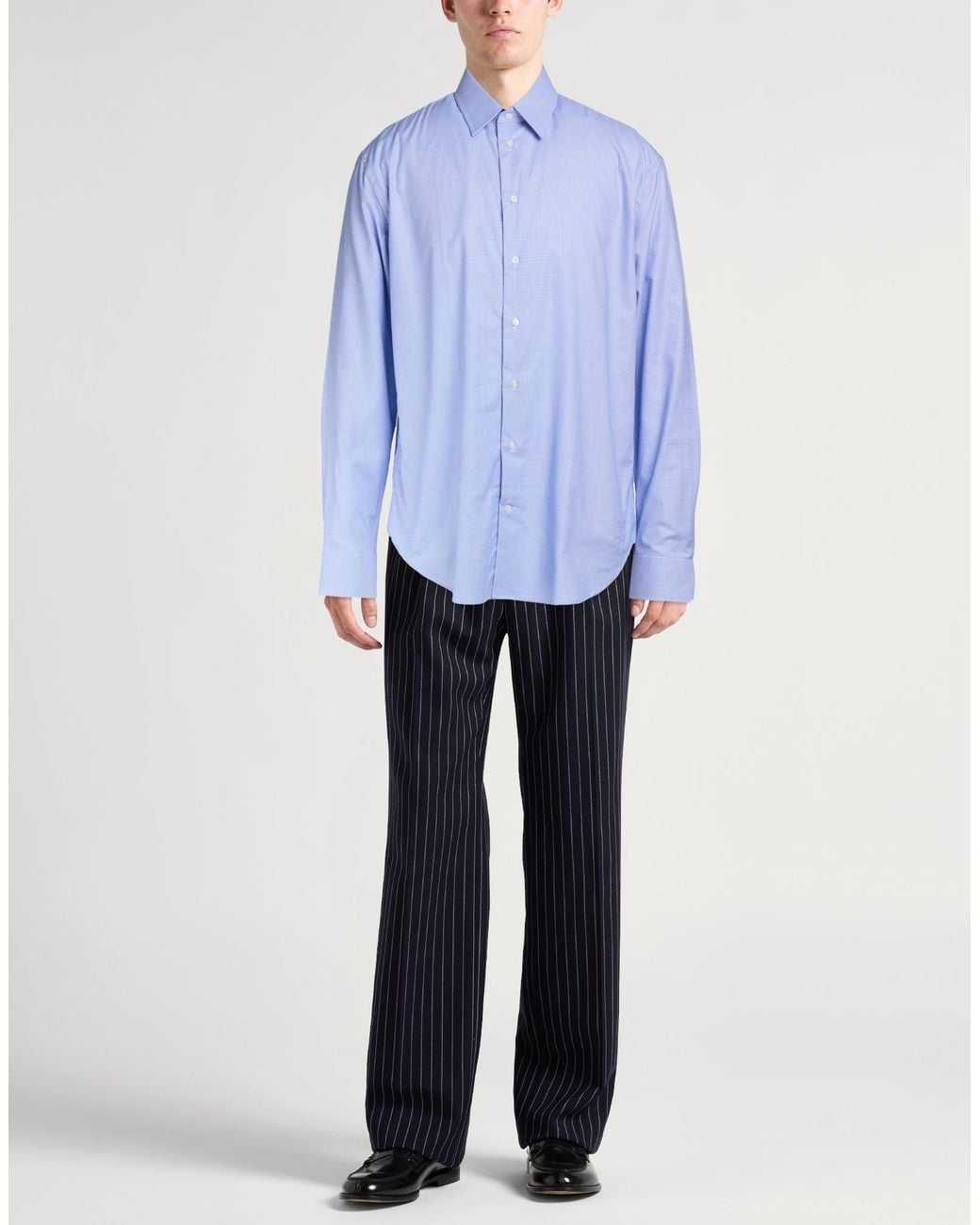 Emporio Armani Blue Shirt for men