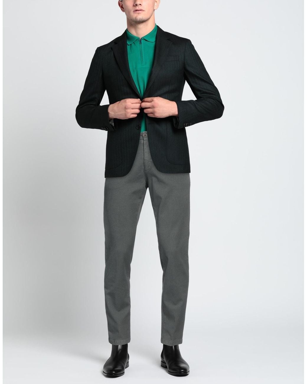 Manuel Ritz Gray Trouser for men