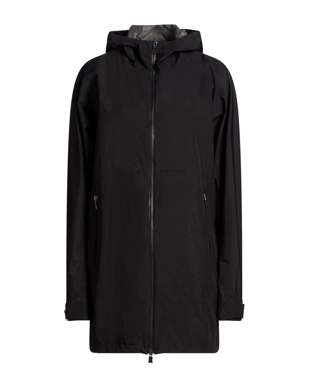 Herno Black Overcoats & Trench Coats