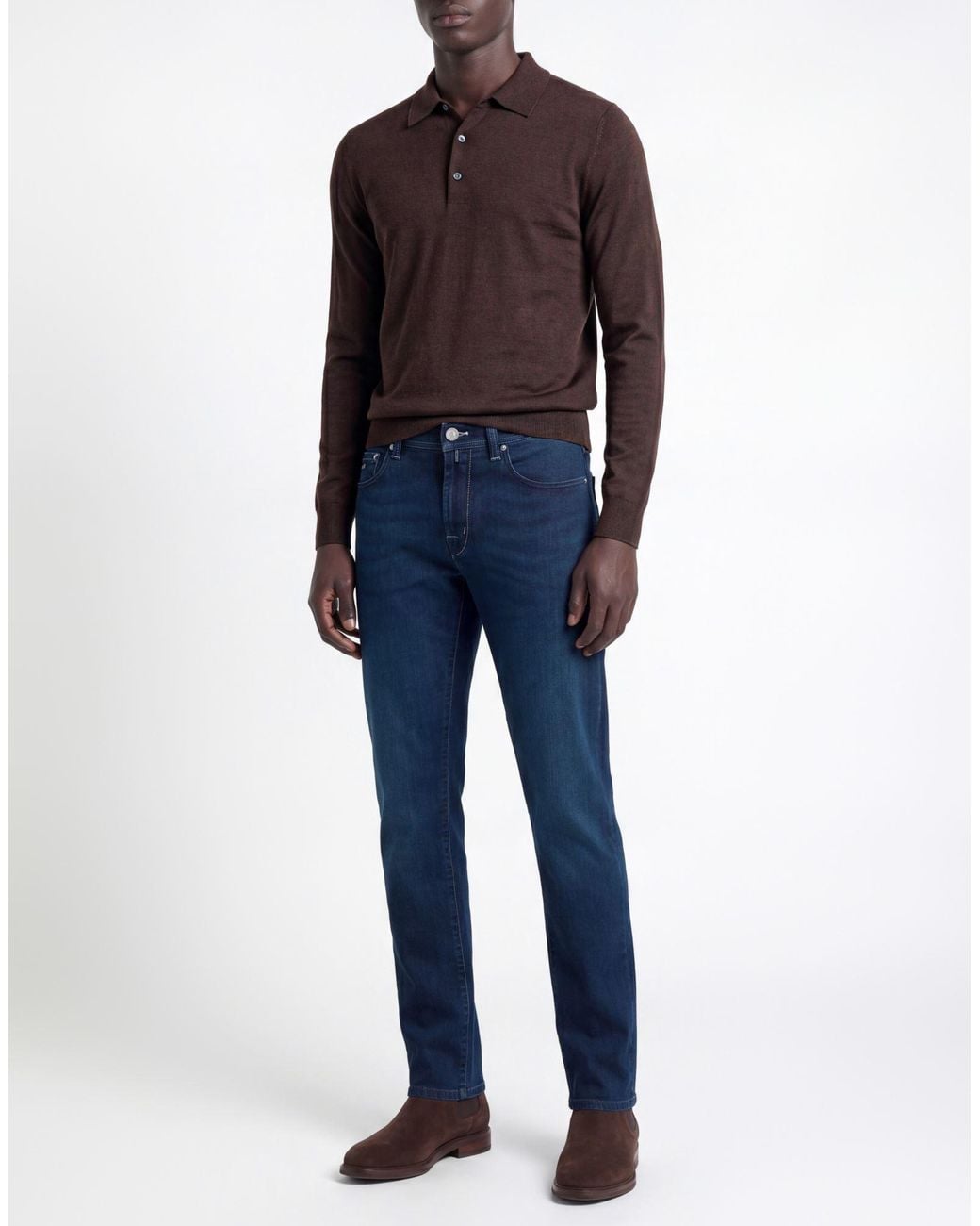 Tramarossa Blue Jeans Cotton, Recycled Cotton, Recycled Polyester, Elastane for men
