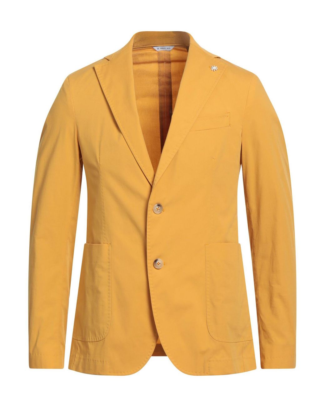 Manuel Ritz Yellow Blazer for men