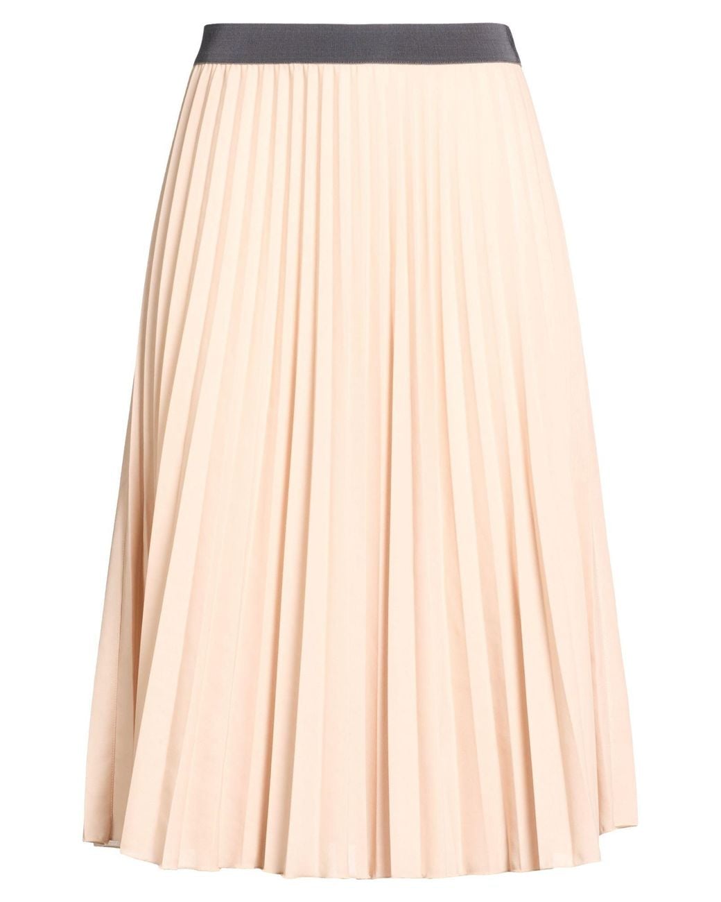 Roberto Collina Natural Midi Skirt