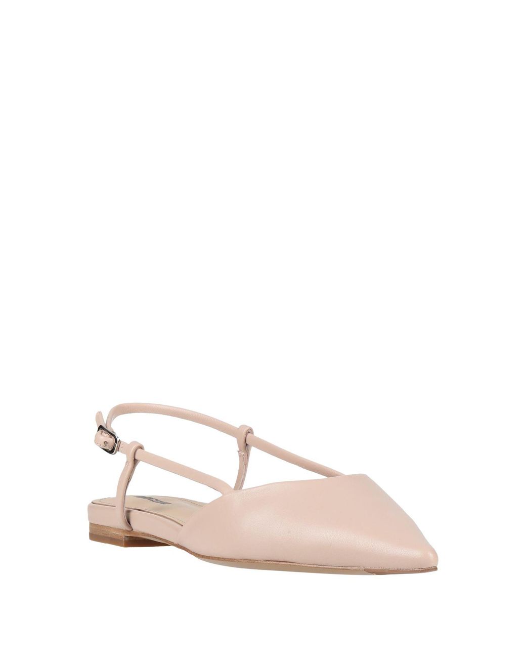 Lola Cruz Natural Ballet Flats