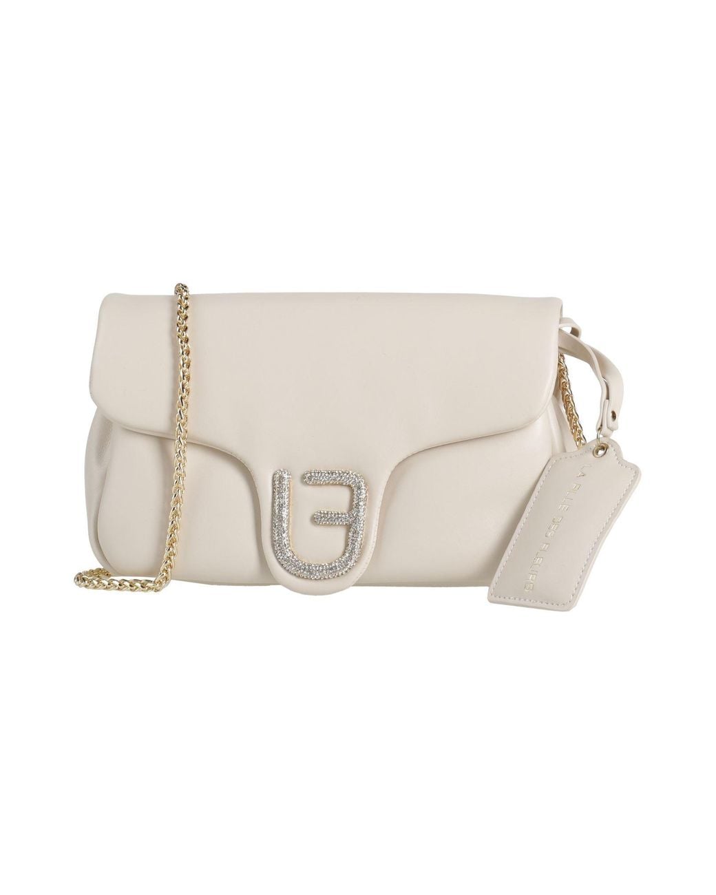 La Fille Des Fleurs Natural Cross-Body Bag
