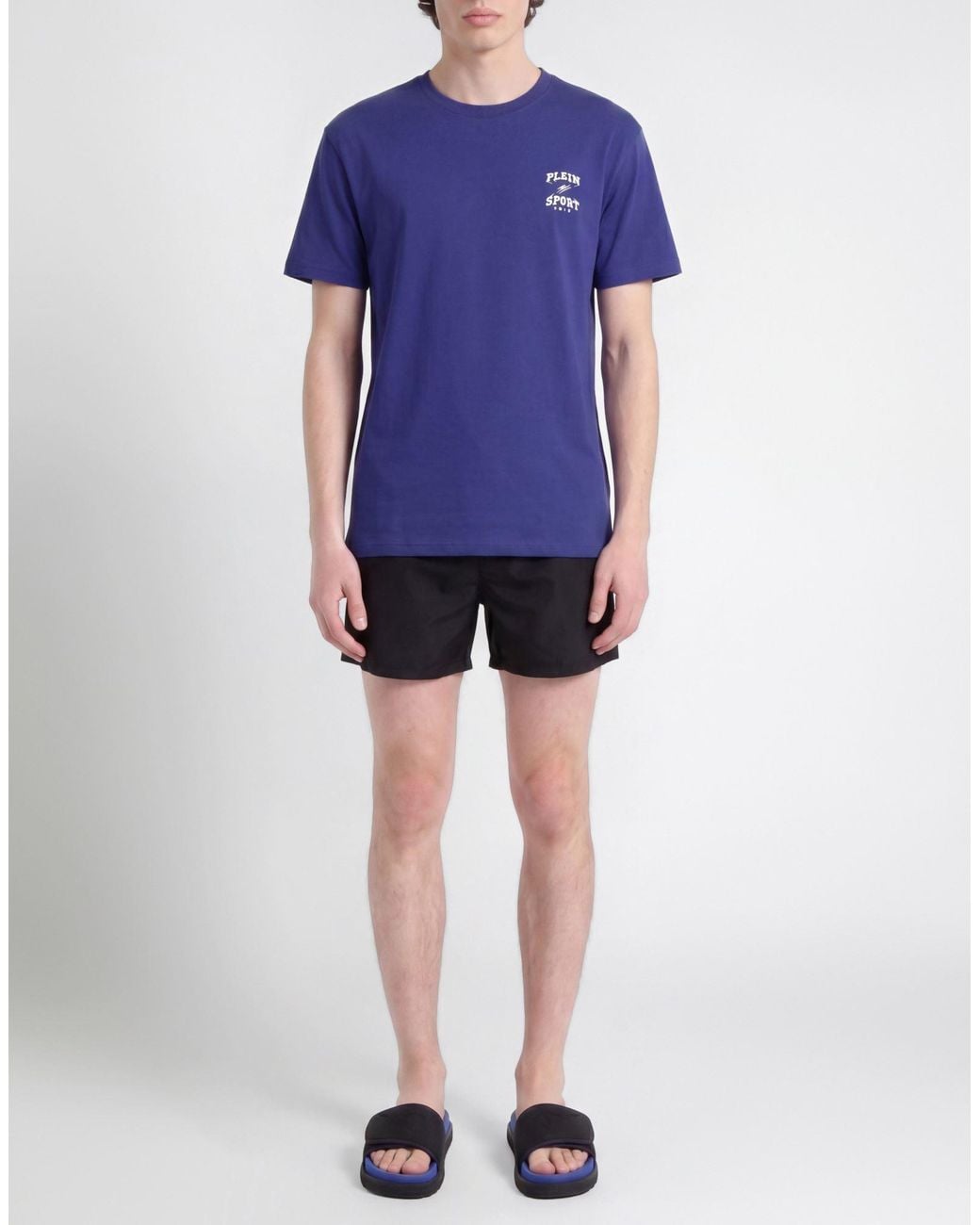 Philipp Plein Blue T-Shirts for men