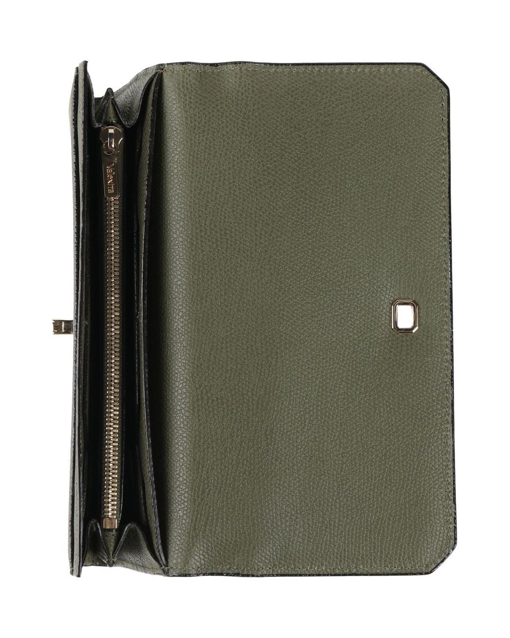 Valextra Green Wallet