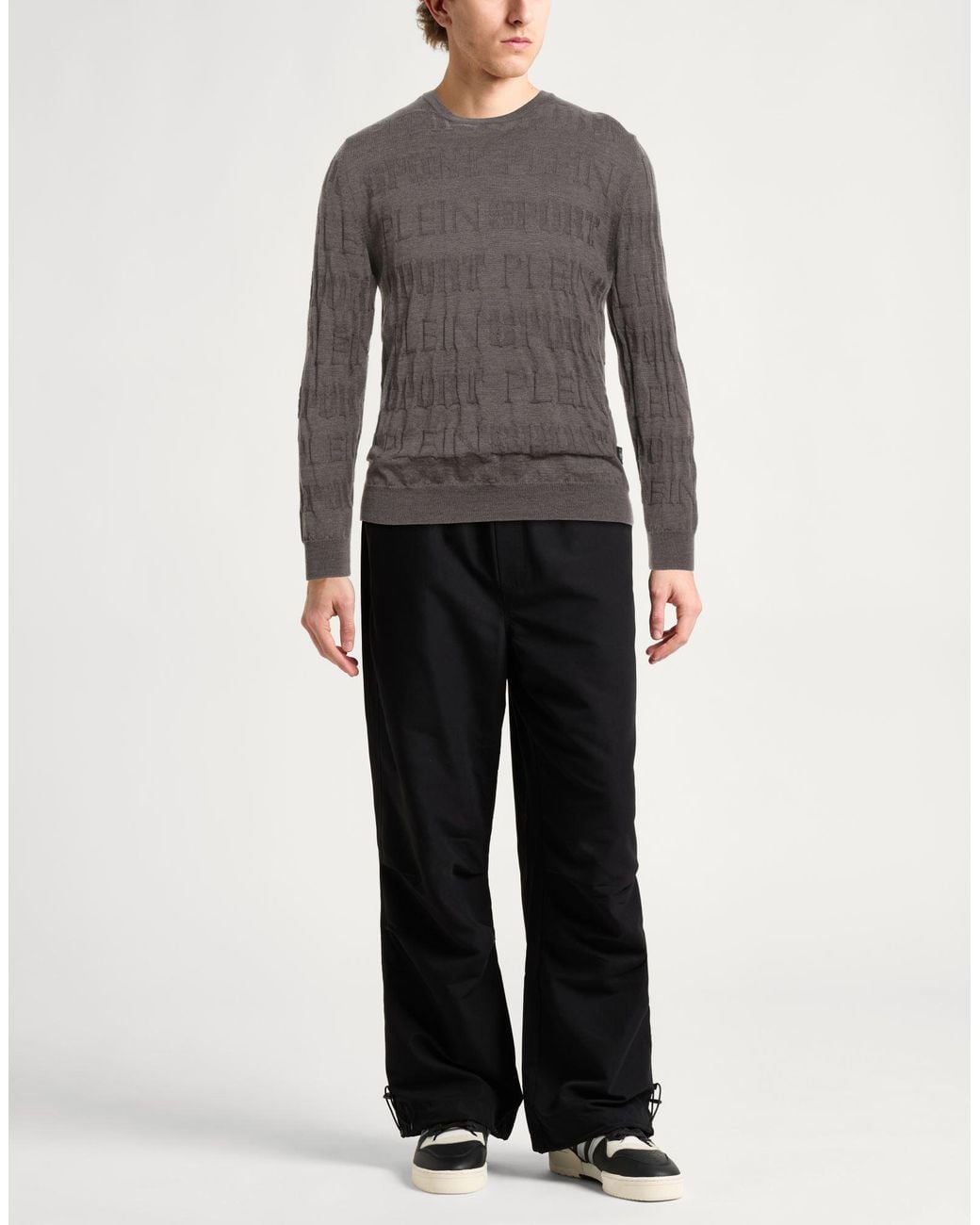 Philipp Plein Gray Jumper for men
