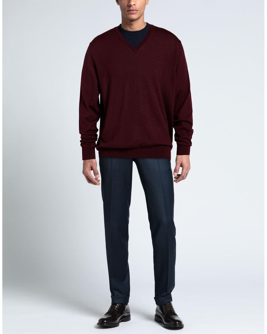 GALLIA Red Sweaters for men