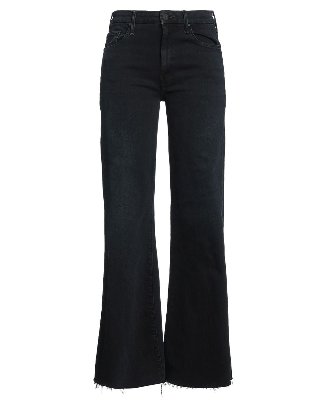 Mother Black Jeans Cotton, Polyester, Elastane