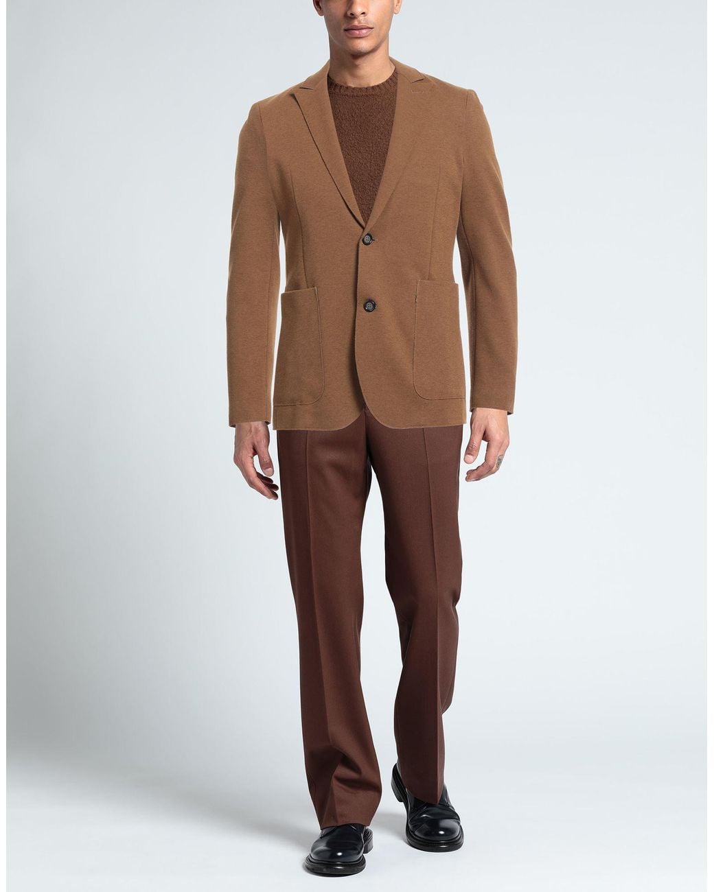 Paolo Pecora Brown Blazer for men