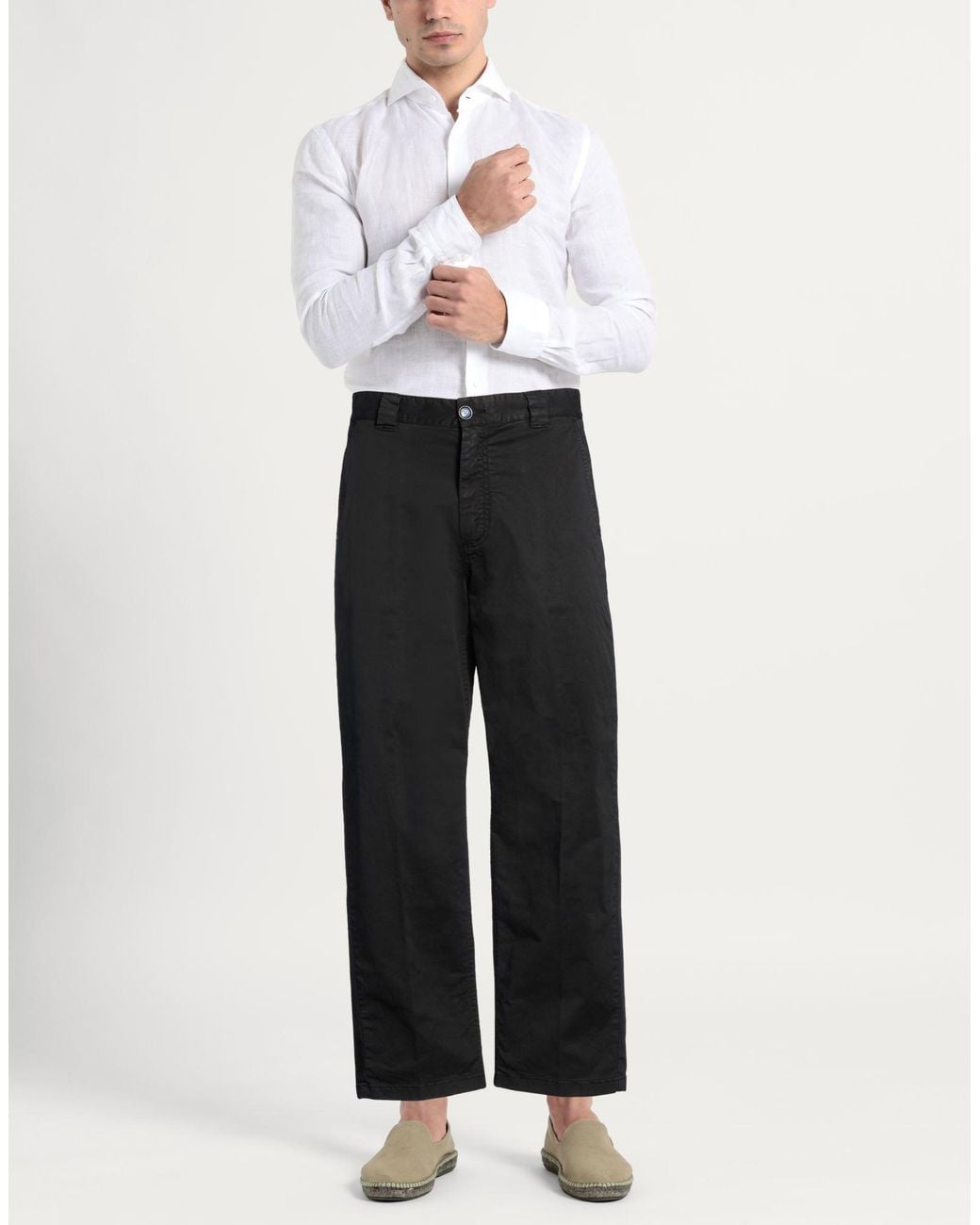 Berna Black Trouser for men