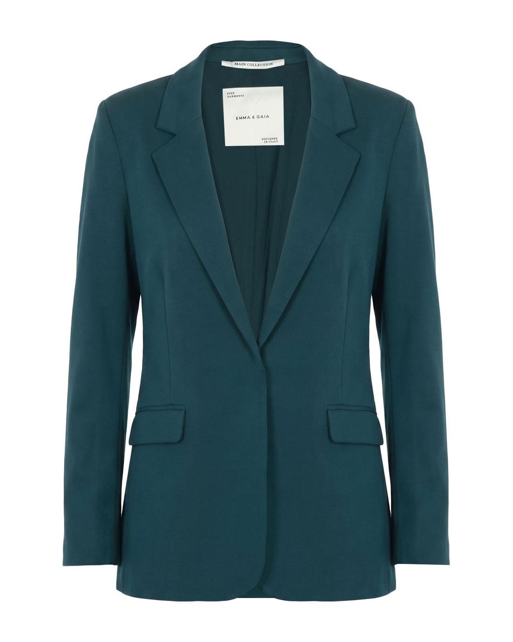EMMA & GAIA Green Blazer