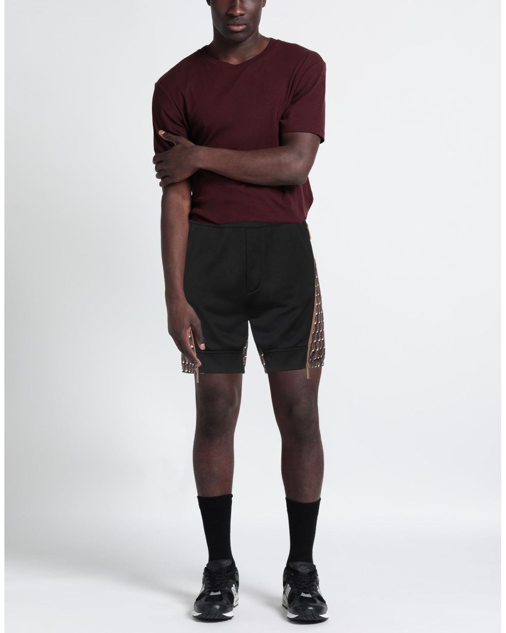 DSquared² Black Shorts & Bermuda Shorts for men