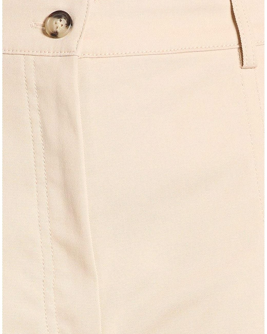 Sportmax Natural Pants Cotton, Elastane