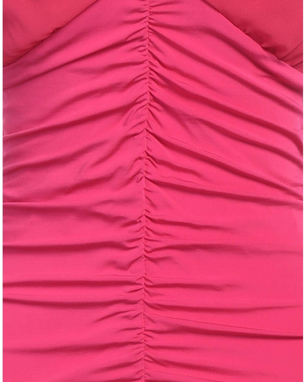 SIMONA CORSELLINI Pink Fuchsia Top Chlorofiber, Elastane, Polyester